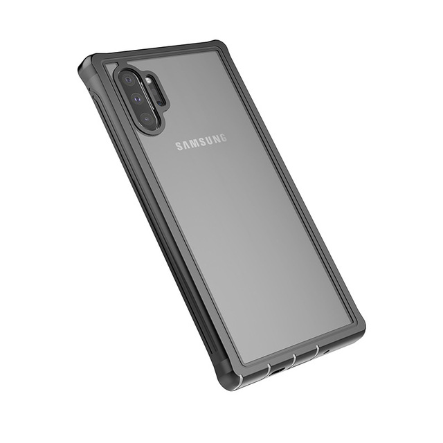 For Samsung S21FE NOTE10 Plus Transparent Triple Protection Case Outdoor Sports Shockproof Full Coverage Screen Protector
