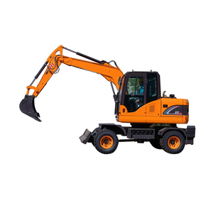 Excavadora Hidráulica Mini de Ruedas y Orugas ELORRY EL85L de Alta Calidad con Cucharones de 8T y 9T en Venta en Kenia - Product Image 1