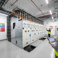 Armoire de distribution intérieure modulaire, appareillage électrique industriel, unité de distribution d'énergie, protection IP4X pour réseau intelligent