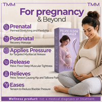 Herramienta de Masaje Pélvico y Perineal Marca TMM, Sin Vibración - para Embarazo, Preparación del Parto y Recuperación Postparto