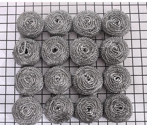 ผู้ผลิตแปรงล้างจานแบบกำหนดเอง 20 ชิ้น/ถุง ขายดี เป็นมิตรกับสิ่งแวดล้อม ทำจากวัสดุ PP พร้อมลูกบอลทำความสะอาดลวดสแตนเลส - Product Image 5