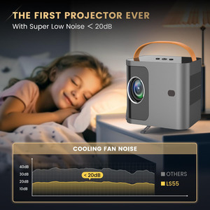 Mini Proyector Portátil HTP H89, WiFi Inteligente, Android 9, Altavoces Estéreo, 8 GB de Almacenamiento, Full HD 720p, LED, Hogar, H89 Auto y Auto K - Product Image 4