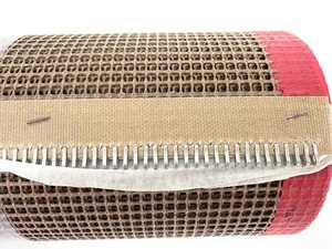 ผ้าตาข่ายไฟเบอร์กลาสเคลือบ <span class=keywords><strong>PTFE</strong></span> ใหม่ ทนความร้อนสูง สำหรับสายพานลำเลียงแกนเกียร์ ใช้ในอุตสาหกรรมอาหารและเครื่องดื่ม รับประกัน 1 ปี - Product Image 4