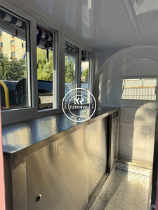 Remolque de Comida Rápida KN-220H 2026 de 2.2m de Largo, Color Rosa, Quiosco de <span class=keywords><strong>Hot</strong></span> Dogs, Carrito de Venta de Sándwiches - Product Image 5