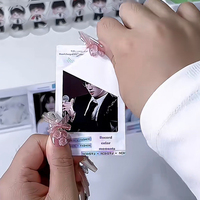 Tarjeta Fotográfica Personalizada de 3 Pulgadas, Desprendible, Brillante y Holográfica para Regalos Sorpresa en Cajas Ciegas y Intercambio de Tarjetas Kpop