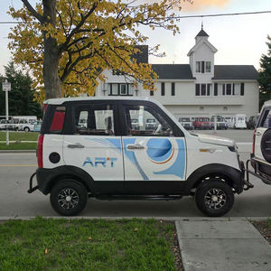 Voiture électrique compacte chinoise à faible vitesse avec vitres électriques, écran de contrôle central, caméra de recul, 4-<span class=keywords><strong>5</strong></span> places, 60 km/h, autonomie 101-200 km, vente directe usine - Product Image 4