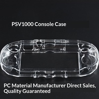 Étui de protection pour console de jeu PSV1000 PS Vita avec design en cristal