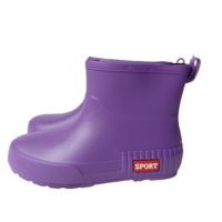 Bottes de pluie imperméables en PVC pour la chasse pour femmes, bon marché, chaussures de cheville à la mode