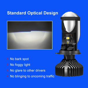 Super luminoso Y6D Mini H4 H7 proiettore LED lente per moto Bi auto Laser H4 LED lampadine 6000k colore nuovo - Product Image 6