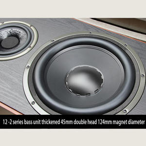 300W 12インチHiFiブックシェルフスピーカー高中低ツイーターパッシブホームシアターシステムフィーバーオーディオアンプスピーカー - Product Image 5