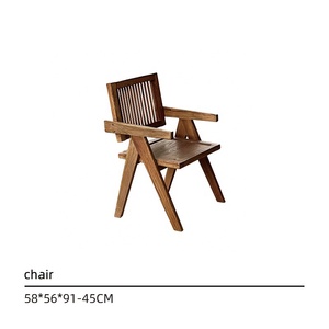 Đơn giản thân thiện với môi bền wabi Sabi phong cách ELM gỗ hình chữ nhật Bàn máy tính bảng Nhật Bản bằng gỗ nghiên cứu bàn ghế đặt cho - Product Image 6