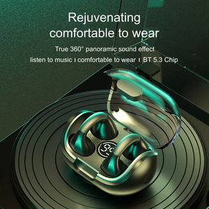 Bán sỉ M8 mở tai earclip không dây Earbuds điều khiển cảm ứng TWS EA rclip Tai nghe xương dẫn trên tai tai tai nghe - Product Image 6