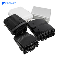 Boîtier de distribution vertical à fibres optiques, options de capacité multi-fibres 8/24 cœurs SC UPC/APC, extérieur, garantie 10 ans, FTTH