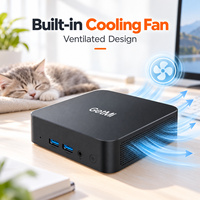 ODM Core I5 6200U 8 16GB 256 512GB 4K Dual HD-MI Display Type C Win 11/10 Mini PC Gaming Micro Desktop Komputer Kantor Kerja
