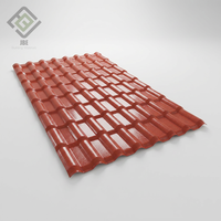 Tejas de Techo de Plástico de Alta Calidad, Duramit PVC, Tejas de Terracota Plásticas, Impermeables, Resistentes al Fuego y a los Impactos