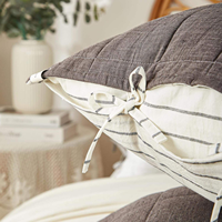 Ensemble de literie de luxe pour lit queen size, 100% coton, couleur unie, comprenant une housse de couette