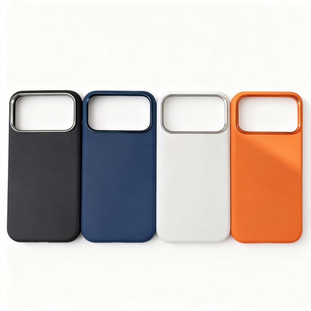 Luxury iPhone 17 Pro Max case With Magnetic Shockproof PU Cell Phone Cover and Cases