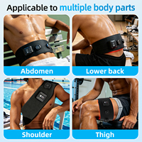 Ceinture de thérapie par lumière rouge et infrarouge ERCON 660 850nm, rechargeable, réglable, portable, pour la maison, les animaux domestiques, l'exercice et la récupération musculaire