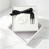 Diffuseur d'arômes en pierre céramique en porcelaine faite à la main, parfum d'intérieur, diffuseur d'huiles essentielles, désodorisant suspendu pour voiture et armoire