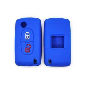 Housse de protection en Silicone pour télécommande de voiture 2 boutons pour Peugeot 308 207 307 807 pour <span class=keywords><strong>C3</strong></span> Picasso c-crosser C4 expédition C8 - Product Image 2