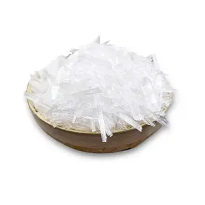 高纯度99% 薄荷叶提取物薄荷醇C10H20O 99% 薄荷醇水晶冰无色l薄荷醇