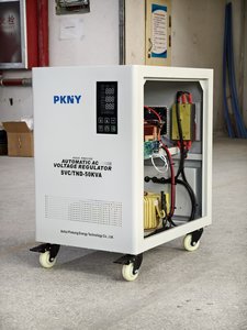 เครื่องปรับแรงดันไฟฟ้าแบบเซอร์โวมอเตอร์ PKNY Factory <span class=keywords><strong>Outlet</strong></span> รุ่น AVR เฟสเดียว AC SVC 10-60KVA 50/60Hz - Product Image 6