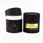 Envase Cosmético Moderno y Ecológico, Caja de Tubo de Papel Cilíndrica Impresa Personalizada para Botellas de Perfume y Delineador de Ojos