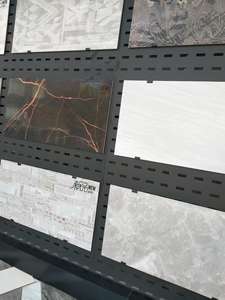 Soporte de exhibición de muestra de azulejos modernos La <span class=keywords><strong>mejor</strong></span> superficie de visualización para materiales de construcción <span class=keywords><strong>Mercado</strong></span> Tablero perforado Soporte de exhibición de arte <span class=keywords><strong>del</strong></span> hierro - Product Image 5