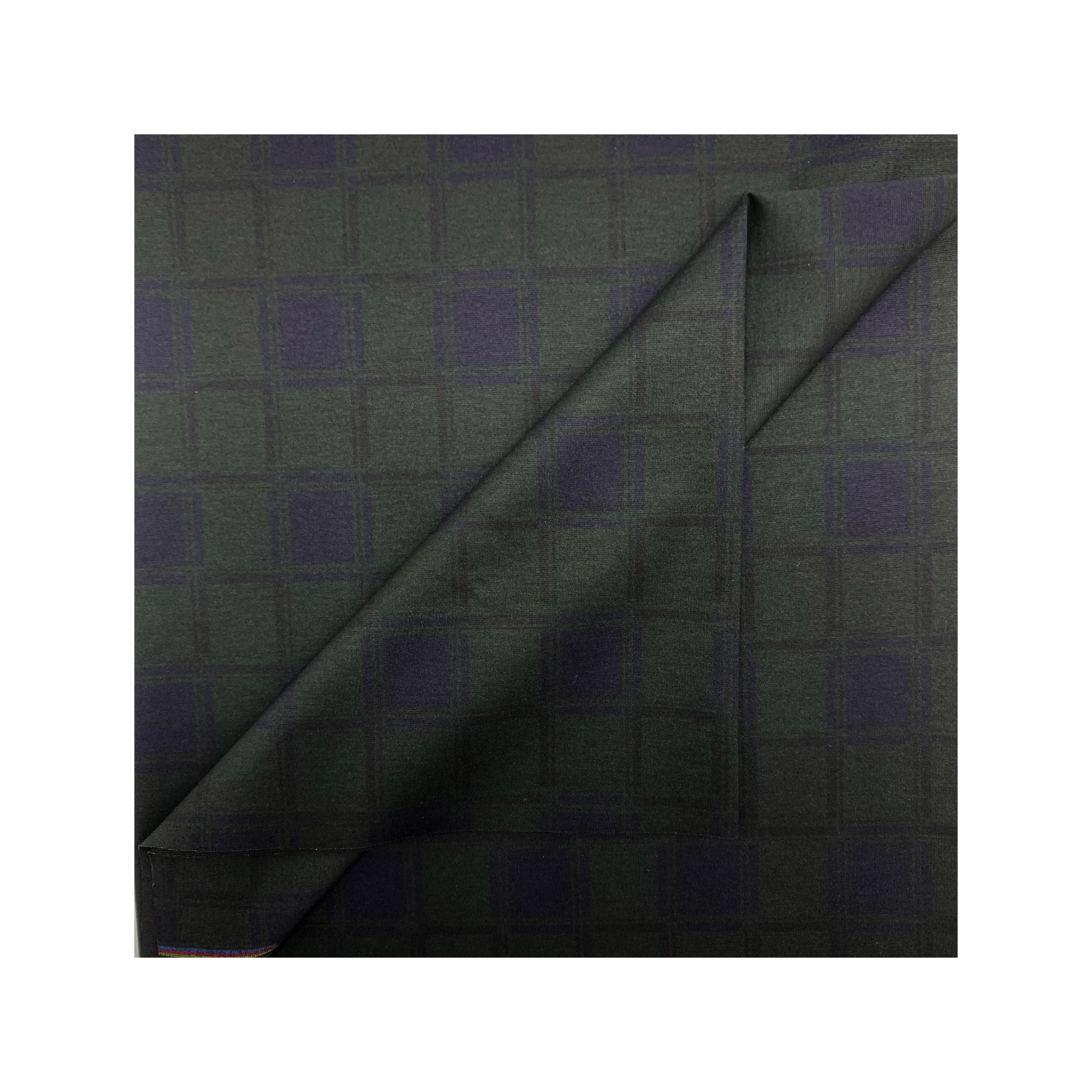 Kain setelan bisnis tekstil bahan baku poliester rayon spandeks kain tenun viscose/kain poliester untuk pakaian wanita