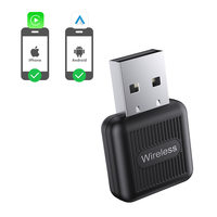 Adaptateur sans fil CarPlay Android Auto OEM Bluetooth Wi-Fi 802.11 A/b/g/n Électronique automobile portable Modèle CA530-M Garantie 1 an