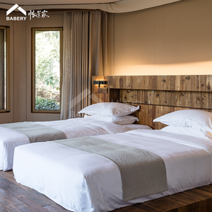 Tente de toit multi-personnes de 452 pieds carrés pour <span class=keywords><strong>manoir</strong></span> de villégiature 2 chambres à coucher 1 salon 2 salles de bain toile tissu pour invités - Product Image 3