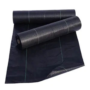 Agricultural Ground Covering/Good Price Plastic Mulch Garden Weed Control Anti Grass Cloth Ground Cover Woven Landscape Fabric