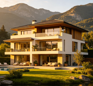 Villa préfabriquée américaine à trois étages, style indépendant, ensemble complet, résidence préfabriquée, <span class=keywords><strong>maison</strong></span> de vacances en acier à 3 étages, bord de mer - Product Image 5