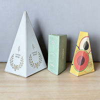Boîtes en papier vierges personnalisées, imprimées en couleur, avec logo, pour emballage de produits, articles, exposition, shopping