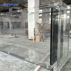 <span class=keywords><strong>Aquariums</strong></span> de réservoir de poissons en acrylique grand cube transparent personnalisé - Product Image 5