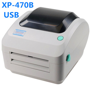 Impressora de Etiquetas Térmicas de Logística Expressa 4x6 Sem Tinta Sem Fita de Carbono 203 DPI <span class=keywords><strong>Xprinter</strong></span> <span class=keywords><strong>XP</strong></span>-<span class=keywords><strong>470B</strong></span> Interface USB em Estoque - Product Image 2