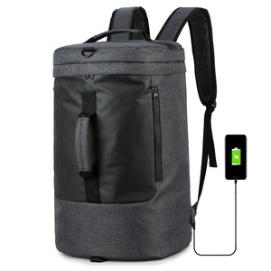 Nylon convertibile impermeabile zaino del computer portatile sacchetto di spalla di viaggi - Product Image 1