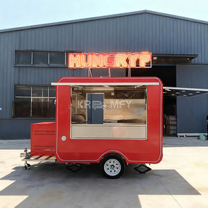 Camions à crêpes entièrement équipés, remorques de concession, cuisines mobiles, équipement de restaurant pour food truck - Product Image 3