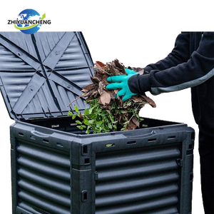 Poubelle de composteur de jardin extérieur facile à assembler composteur de jardin en plastique durable directement de l'usine bon marché - Product Image 3