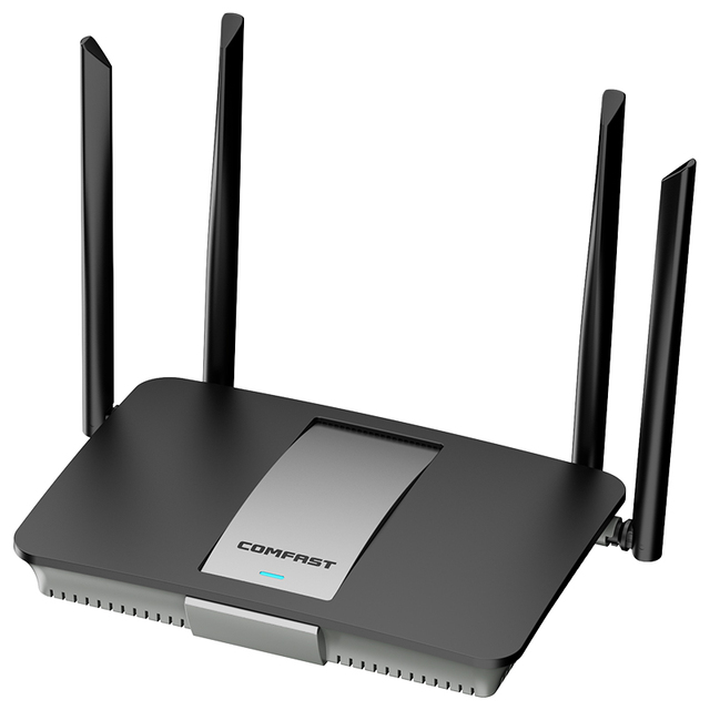 Comfast WiFi 6 Wireless Router 2700Mbps 4 Antennas High Gain Dual Band WiFi Router for Gaming Streaming