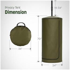 <span class=keywords><strong>Tente</strong></span> portative de vestiaire avec sac de transport <span class=keywords><strong>pour</strong></span> hayon de SUV <span class=keywords><strong>pour</strong></span> la plage de douche de camping et la cabine de <span class=keywords><strong>toilette</strong></span> - Product Image 5