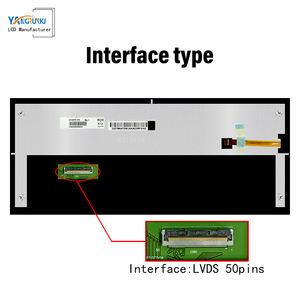 BOE 12.3 AV123Z7M-N18 850cd/<span class=keywords><strong>m</strong></span> ² 1920x720工业级液晶模块显示器全视角LVDS 45引脚连接器 - Product Image 6