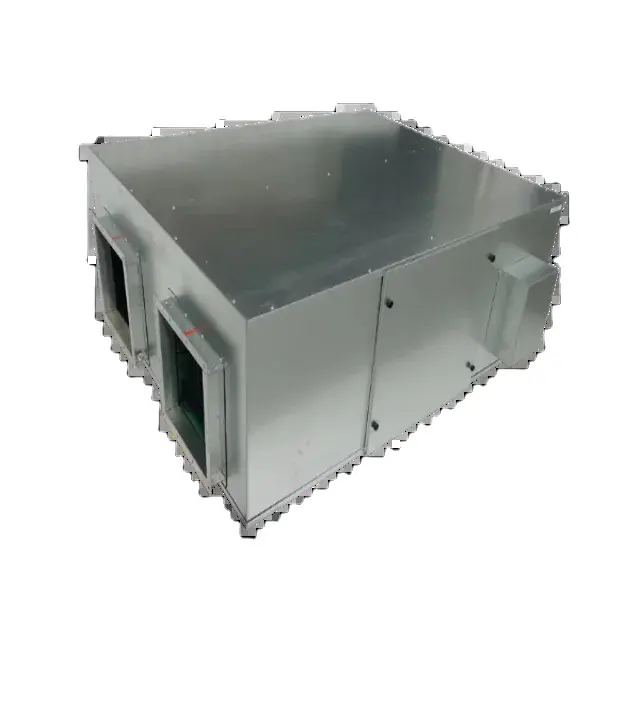 HVAC 2000-6000 m3/h 대중음식점을 위한 큰 기류 신선한 공기 erv/ hrv recuperator 열회수 환기