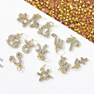 Accesorios de <span class=keywords><strong>Uñas</strong></span> 3D de Lujo, 10 Piezas/Bolsa, Aleación con Tema de las 12 Constelaciones, Incrustaciones de Diamantes de Imitación Dorados, Productos para <span class=keywords><strong>Uñas</strong></span>, Arte de <span class=keywords><strong>Uñas</strong></span> DIY - Product Image 3