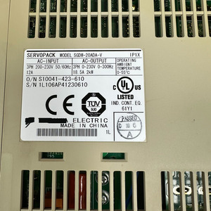 ตัวควบคุมไดรฟ์ SGDM-20ADA SGDM-20ADA-V 2KW 380V AC SGDM-20ADA SGDM-20ADA SGDM-20ADA-V 2KW SGDM-20ADA ไดรฟ์380V AC - Product Image 3