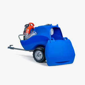 <span class=keywords><strong>Remorque</strong></span> aspiratrice de fumier équestre motorisée haute performance, portable, roues rouges, haute productivité, nettoyage rapide pour chevaux - Product Image 2