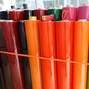 Pellicola in pvc di plastica di vendita calda pellicola in pvc morbido colorato super trasparente per vestiti donna borsa - Product Image 6