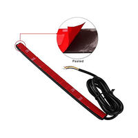 BB2440 Bande lumineuse LED universelle à 32 LED, feu arrière, feu stop, clignotant, flexible, pour moto
