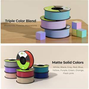 Filamento para Impresora 3D Soleyin Ultra PLA 1.75mm Gris Mate 1kg Material de Impresión de Alta Precisión para Impresoras Creality - Product Image 5