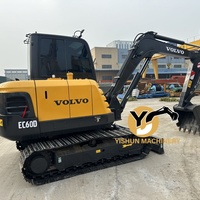 Excavator Volvo Bekas Mini Excavator Multifungsi Performa Bagus Volvo Ec60 Excavator